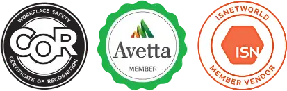 COR and Avetta and ISN logos